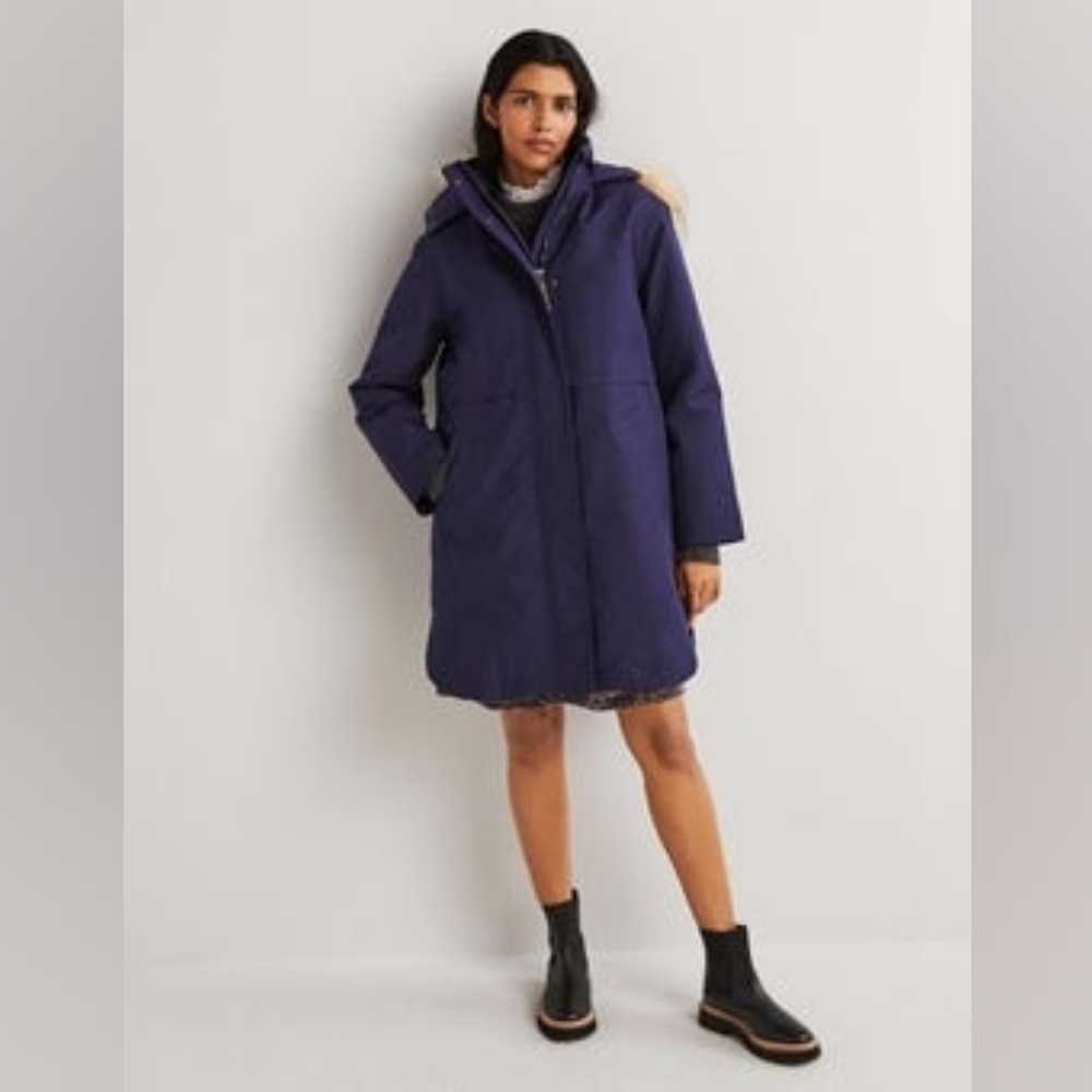 NWOT Boden Borg Line Parka  Hooded Jacket.  New